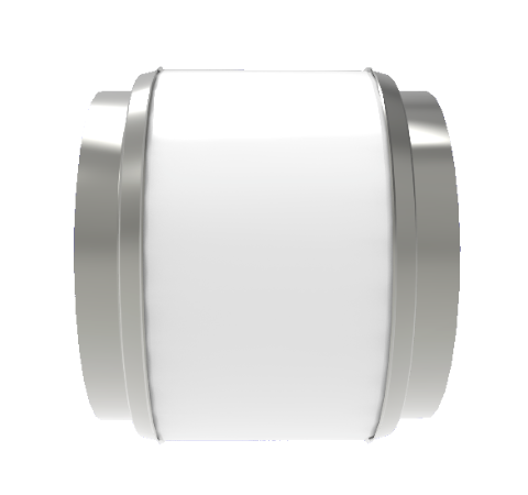 75kV Ceramic Vacuum Break, Electrical Isolator, 6.0 Inch Insulator ID, Cryogenic Rated From -269°C to 450°C, Weld in Break