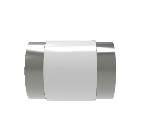40kV Ceramic Vacuum Break, Electrical Isolator, 2.0 Inch Insulator ID, Rated From -55°C to 450°C, Weld in Break