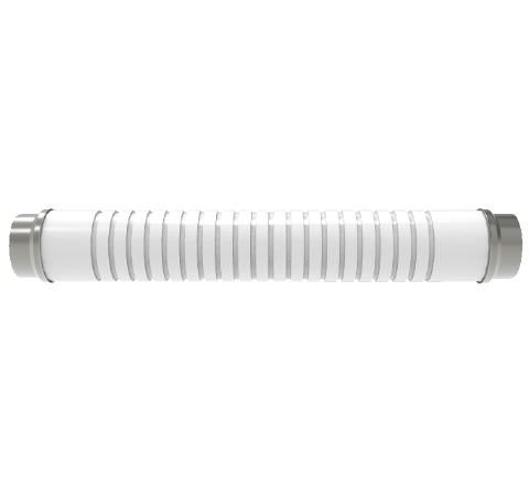 125kV Ceramic Vacuum Break, Electrical Isolator, 1.0 Inch Insulator ID, Rated From -55°C to 450°C, Weld in Break